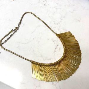Stella dot fringe necklace